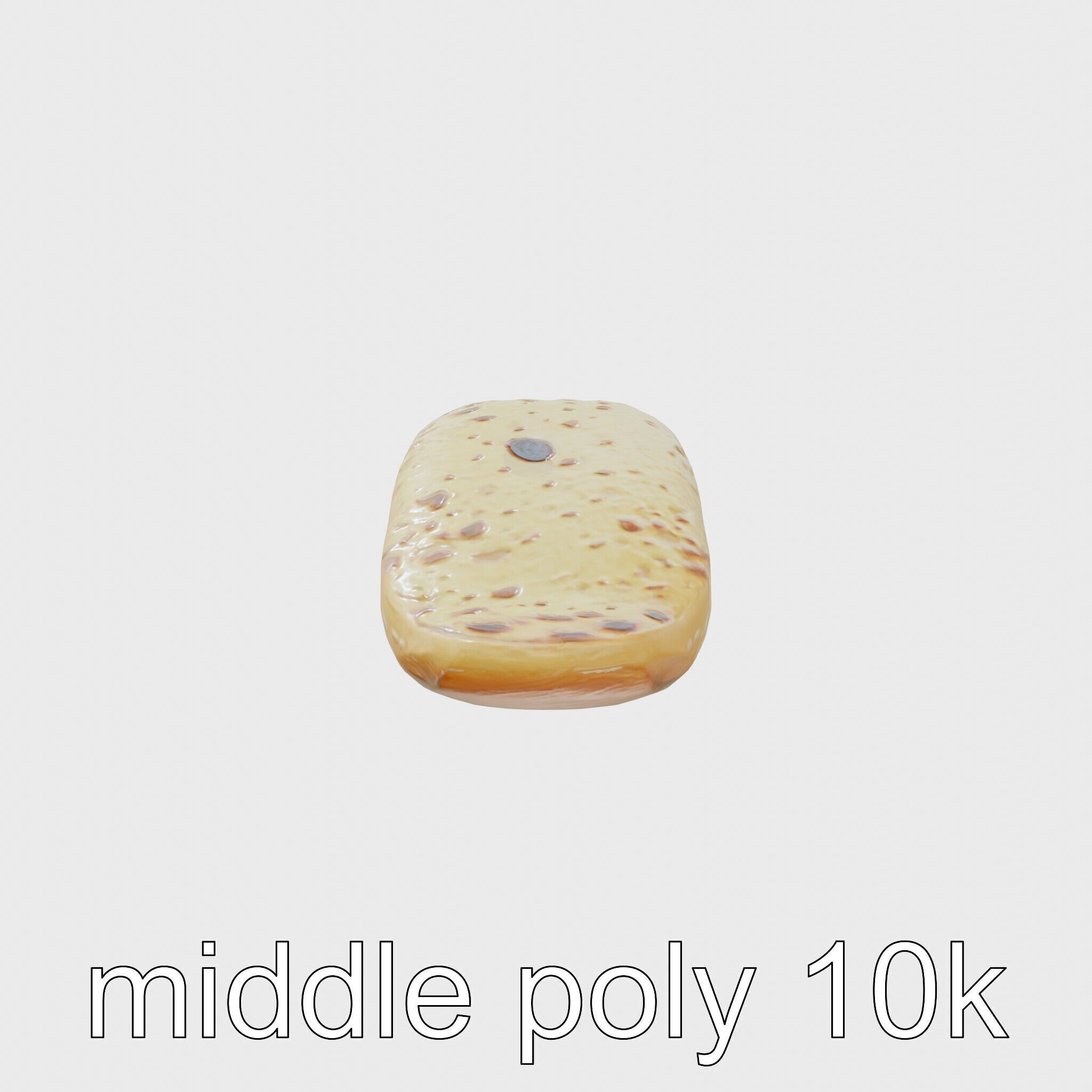 Ethiopian Injera Bread 3D Model Pack Low-poly 3D model_16