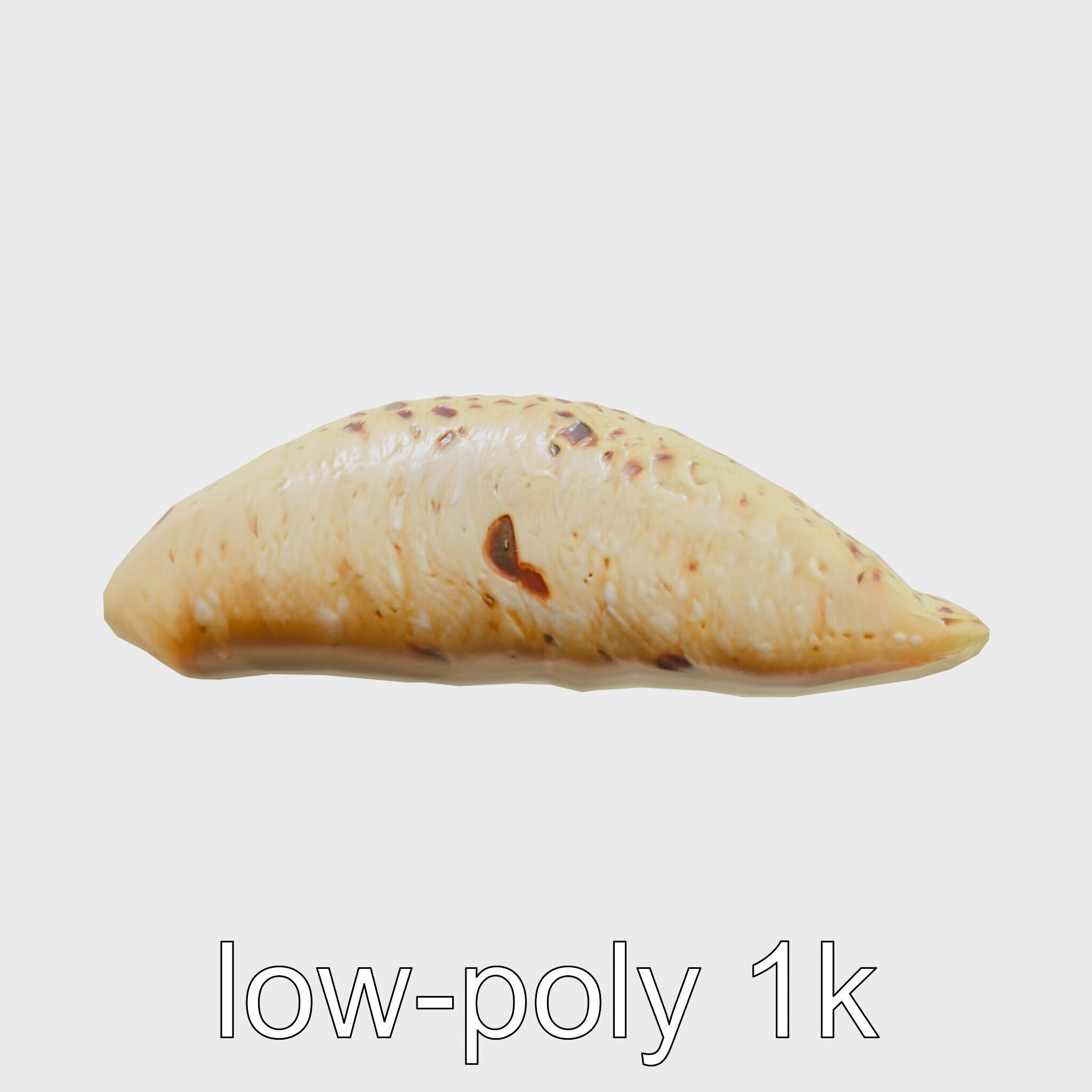 Ethiopian Injera Bread 3D Model Pack Low-poly 3D model_25
