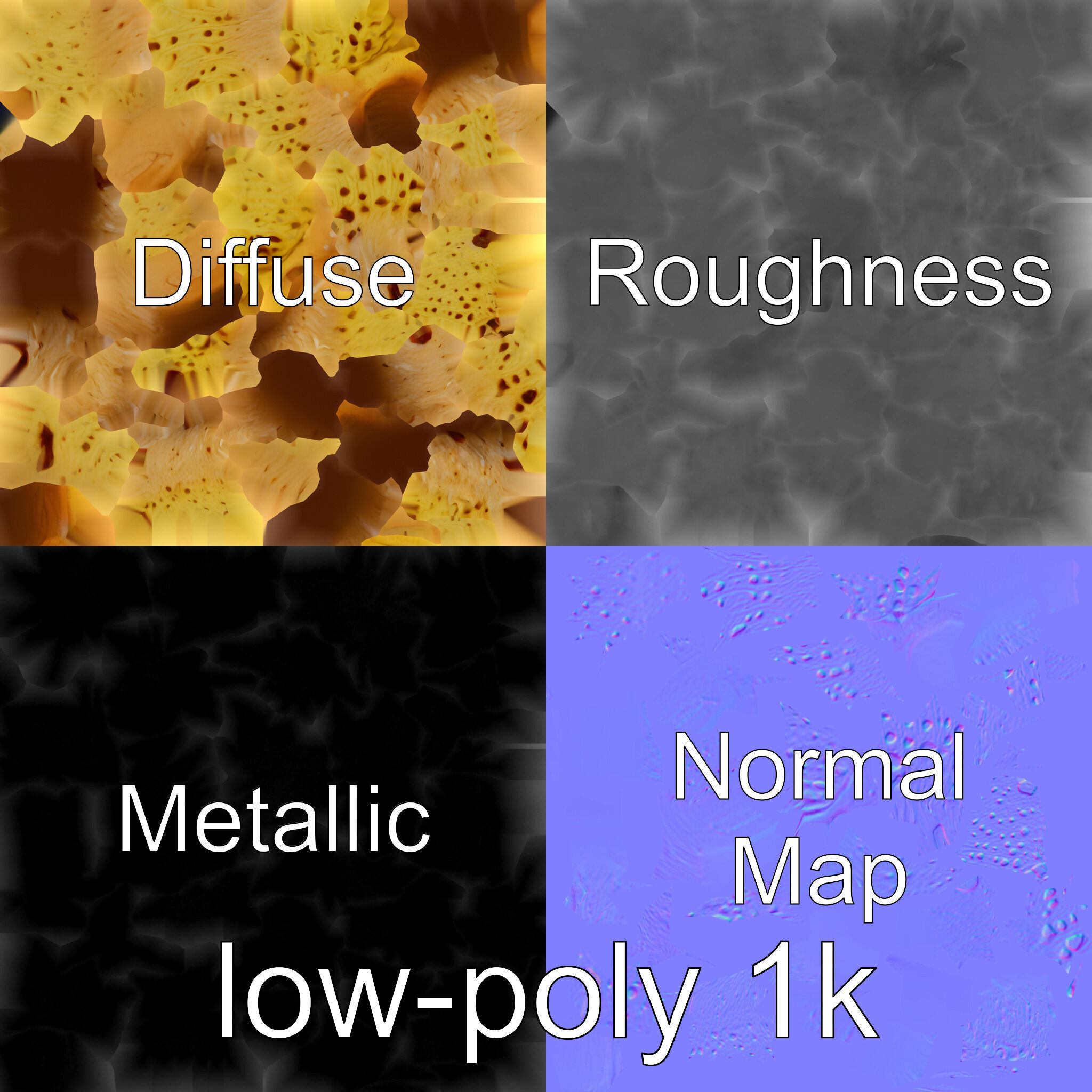 Ethiopian Injera Bread 3D Model Pack Low-poly 3D model_4