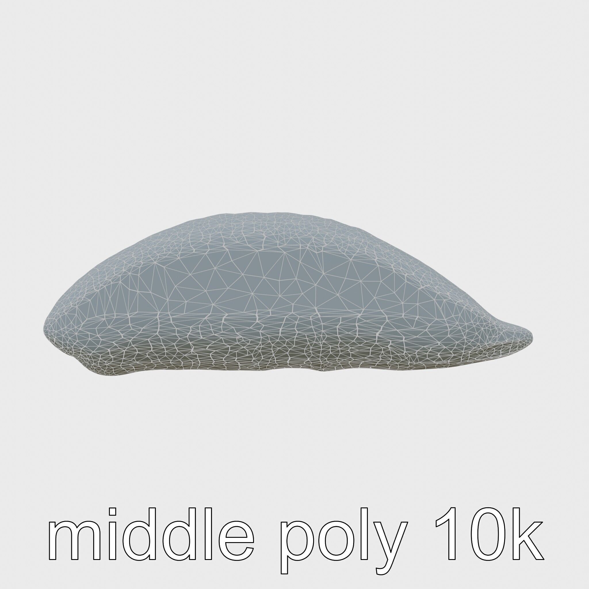 Ethiopian Injera Bread 3D Model Pack Low-poly 3D model_9