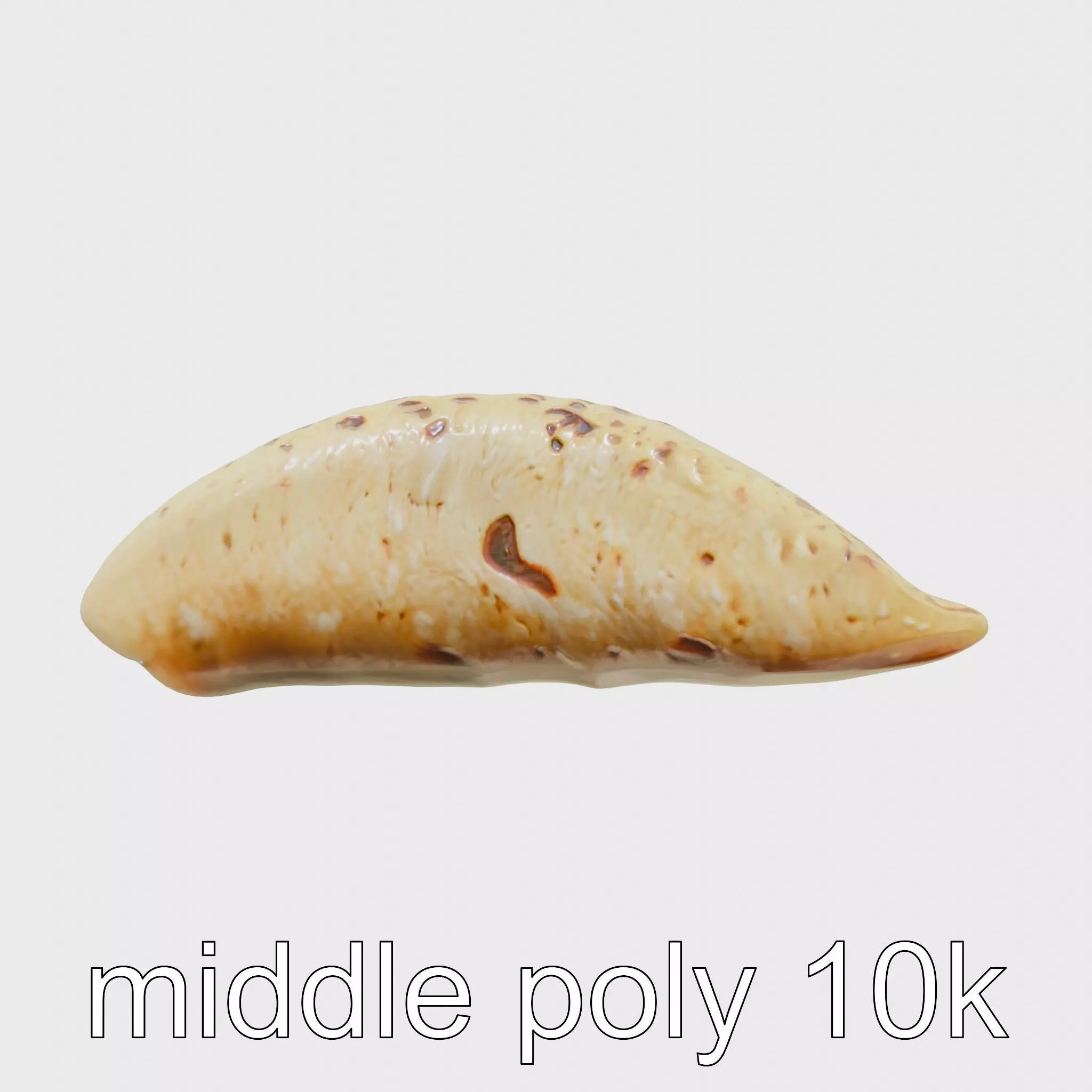 Ethiopian Injera Bread 3D Model Pack Low-poly 3D model_0