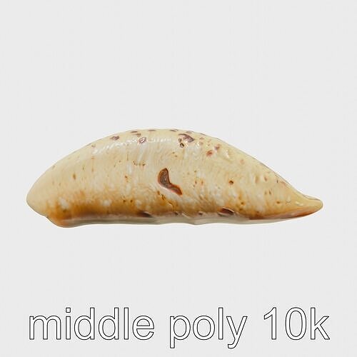 Ethiopian Injera Bread 3D Model Pack Low-poly 3D model