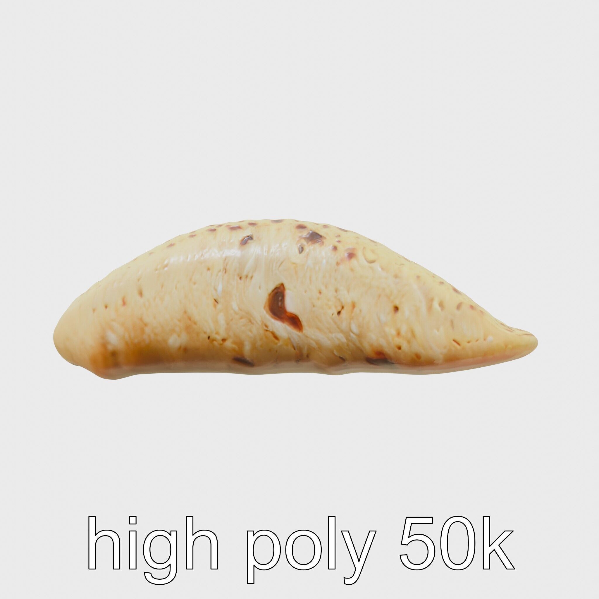 Ethiopian Injera Bread 3D Model Pack Low-poly 3D model_31