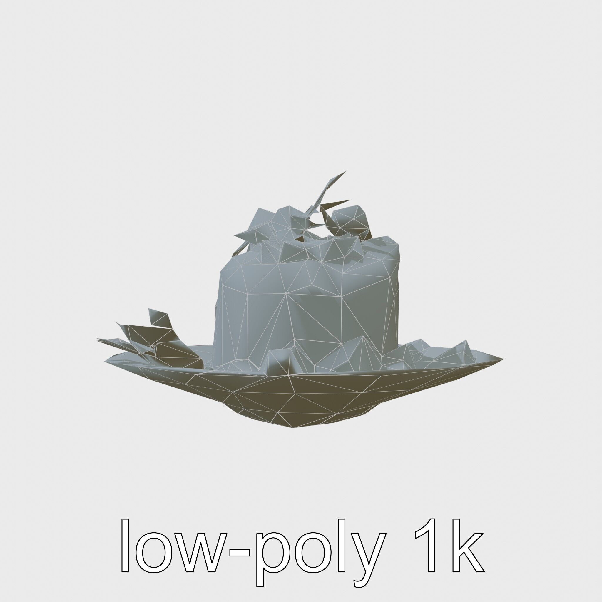 Peruvian Ceviche Dish Realistic 3D Model Pack Low-poly 3D model_29