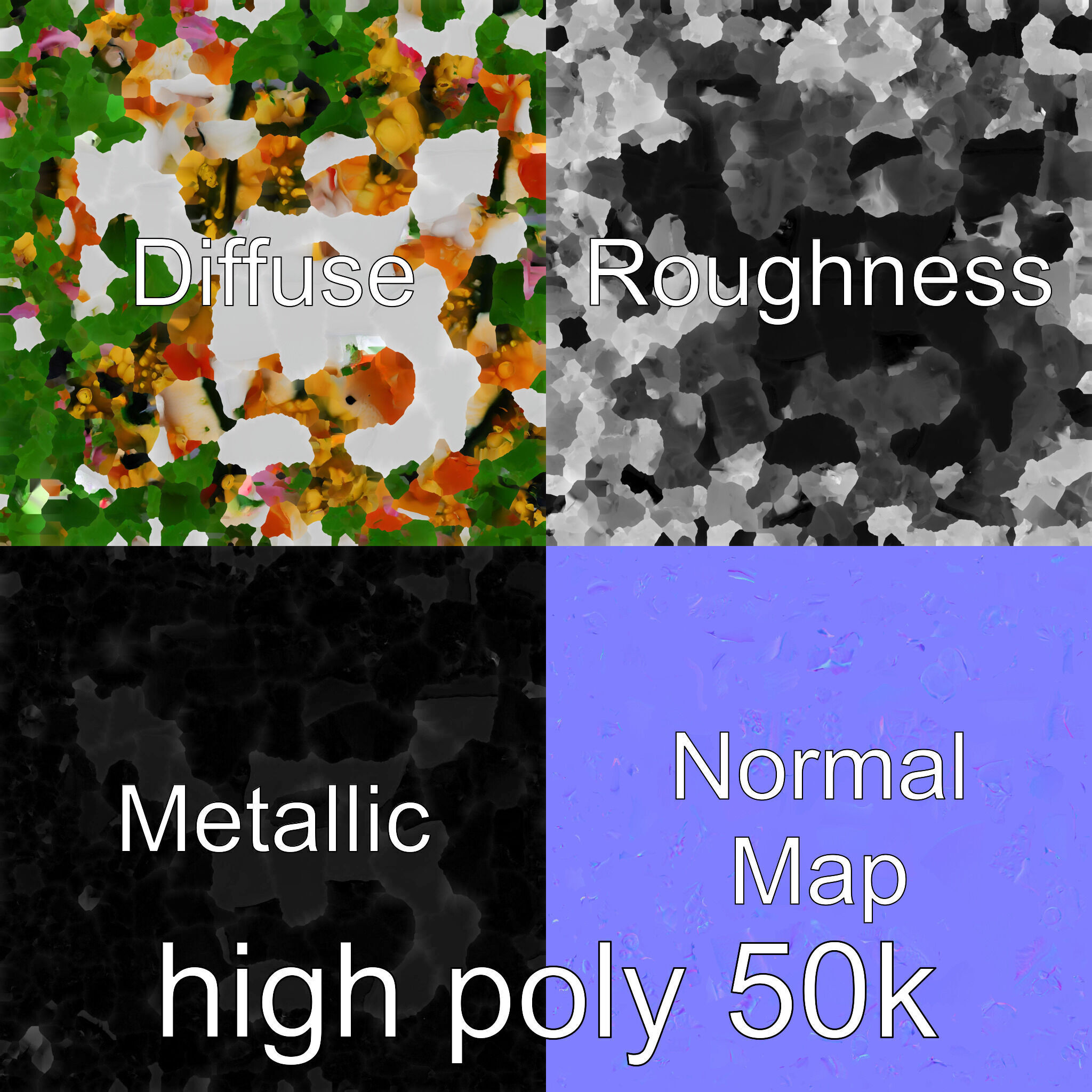 Peruvian Ceviche Dish Realistic 3D Model Pack Low-poly 3D model_33