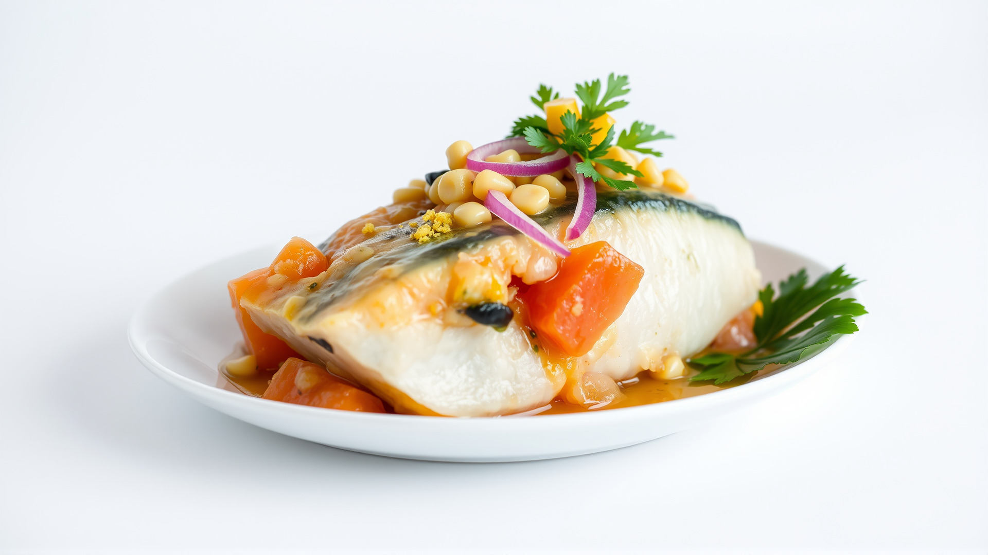 Peruvian Ceviche Dish Realistic 3D Model Pack Low-poly 3D model_6