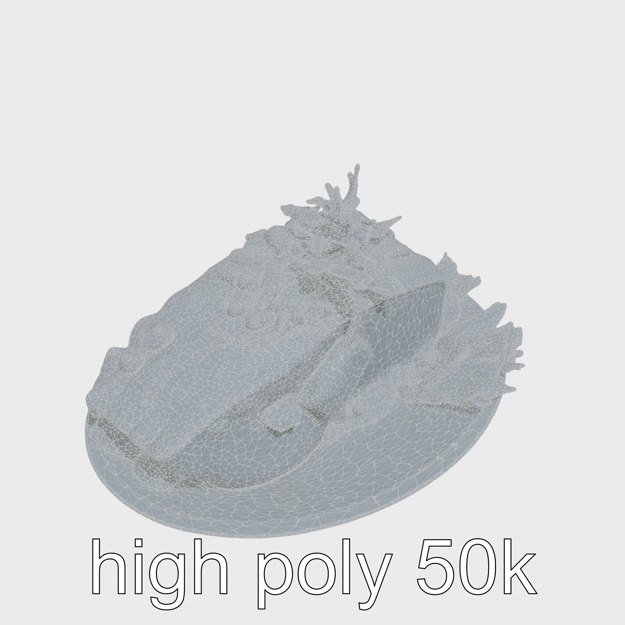 Peruvian Ceviche Dish Realistic 3D Model Pack Low-poly 3D model_28