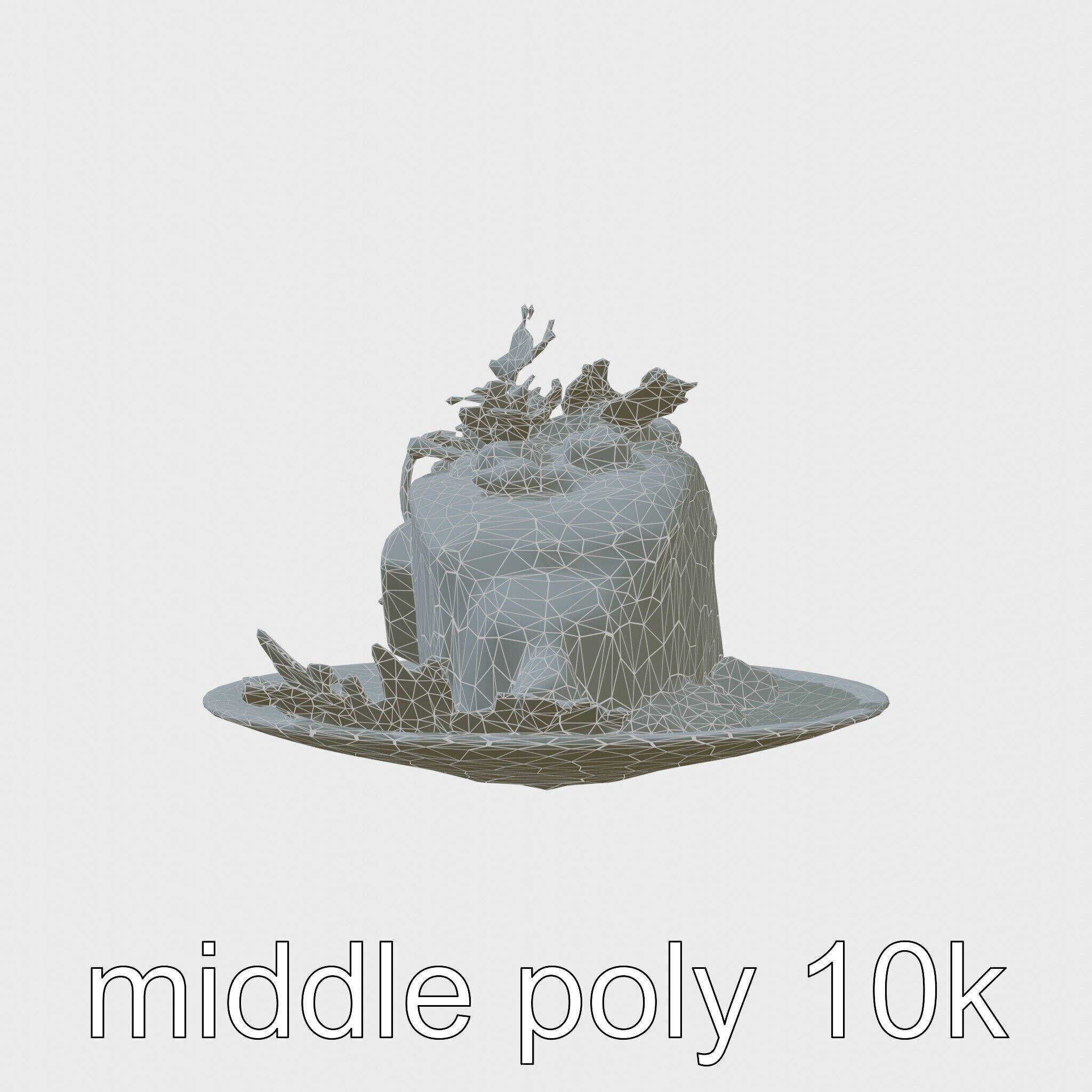 Peruvian Ceviche Dish Realistic 3D Model Pack Low-poly 3D model_9