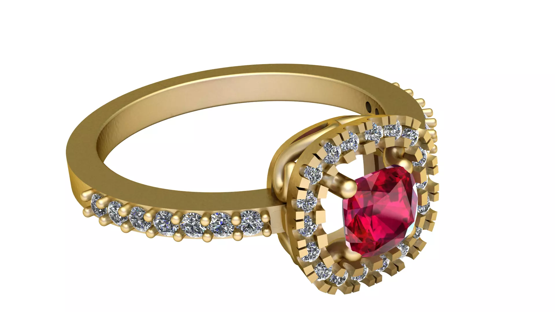 INDIAN RING 3D PRINTABLE MODEL 3D print model