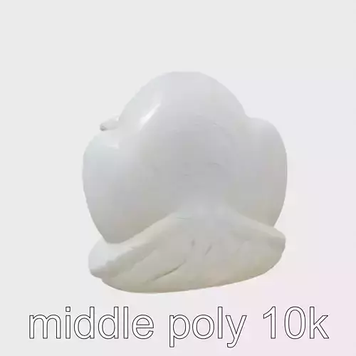 Sleeping Cat Statue Circle Pose model pack