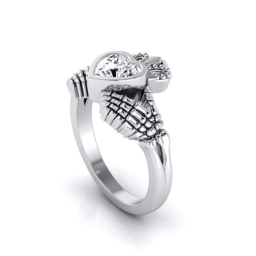 claddagh ring 5 3D print model