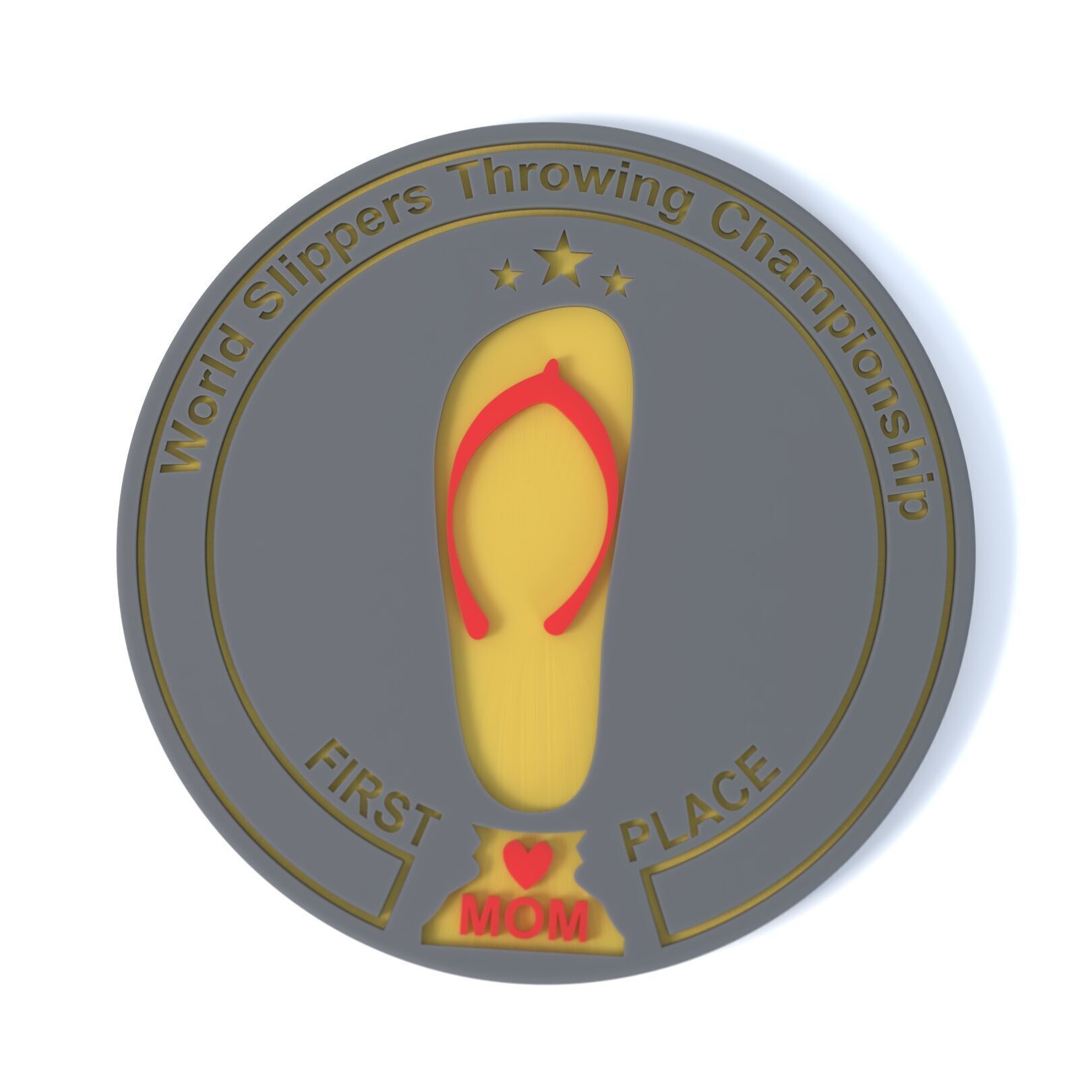 Mothers Day coaster with holder STL files for 3d printing 3D print model_2