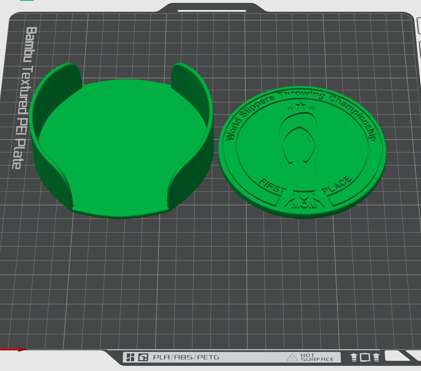 Mothers Day coaster with holder STL files for 3d printing 3D print model_3