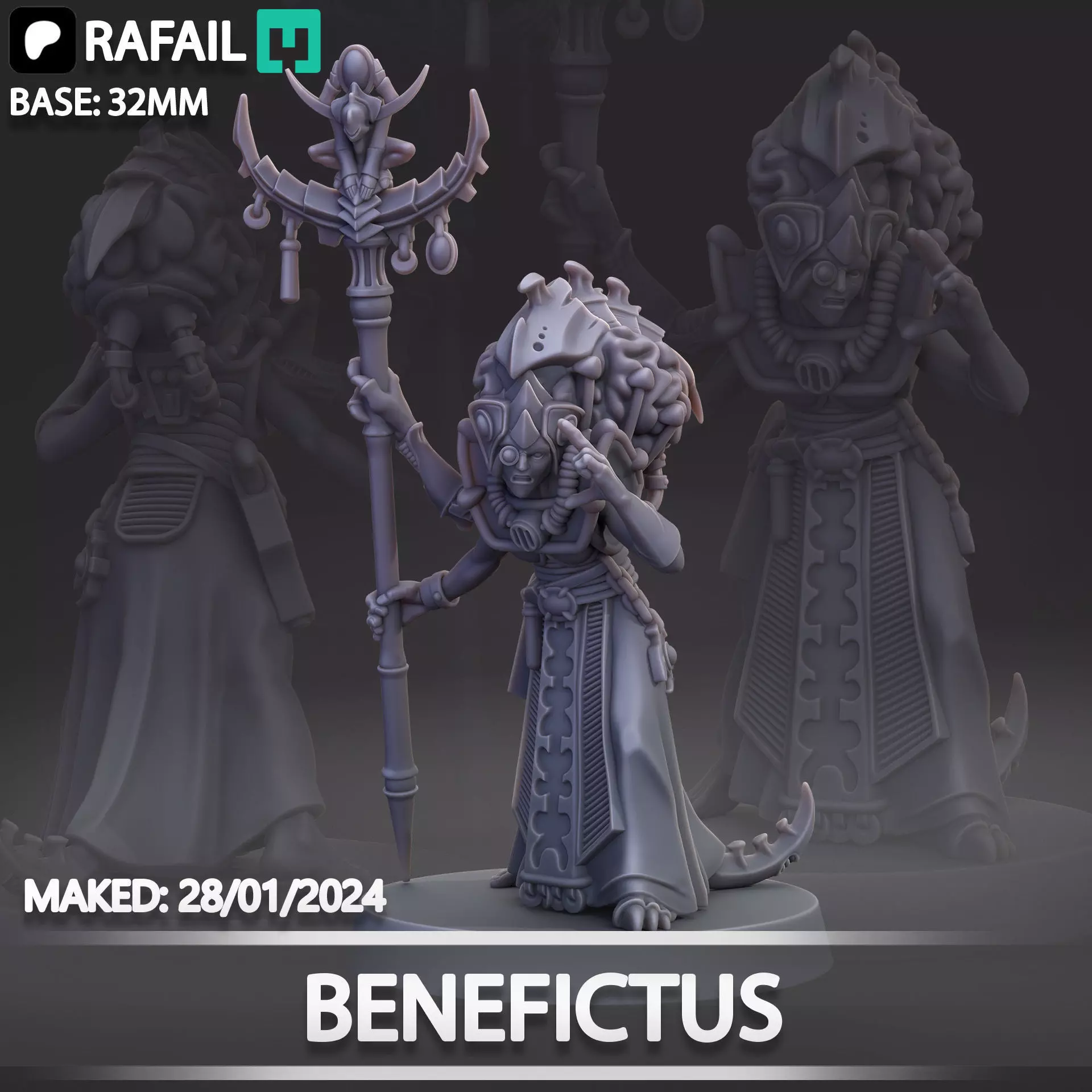 Benefictus 3D print model_0