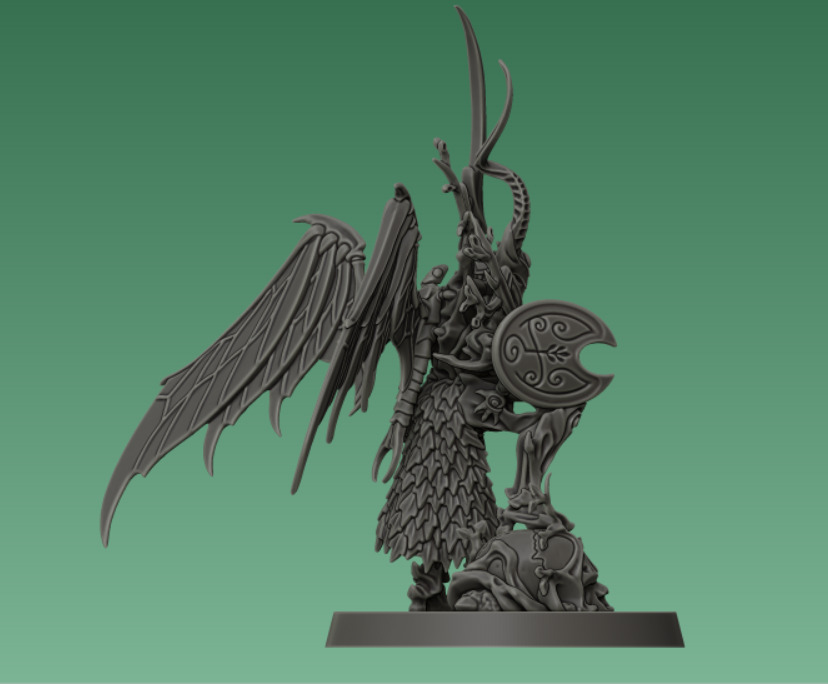 Druanti the Arch-Revenant 3D print model_3