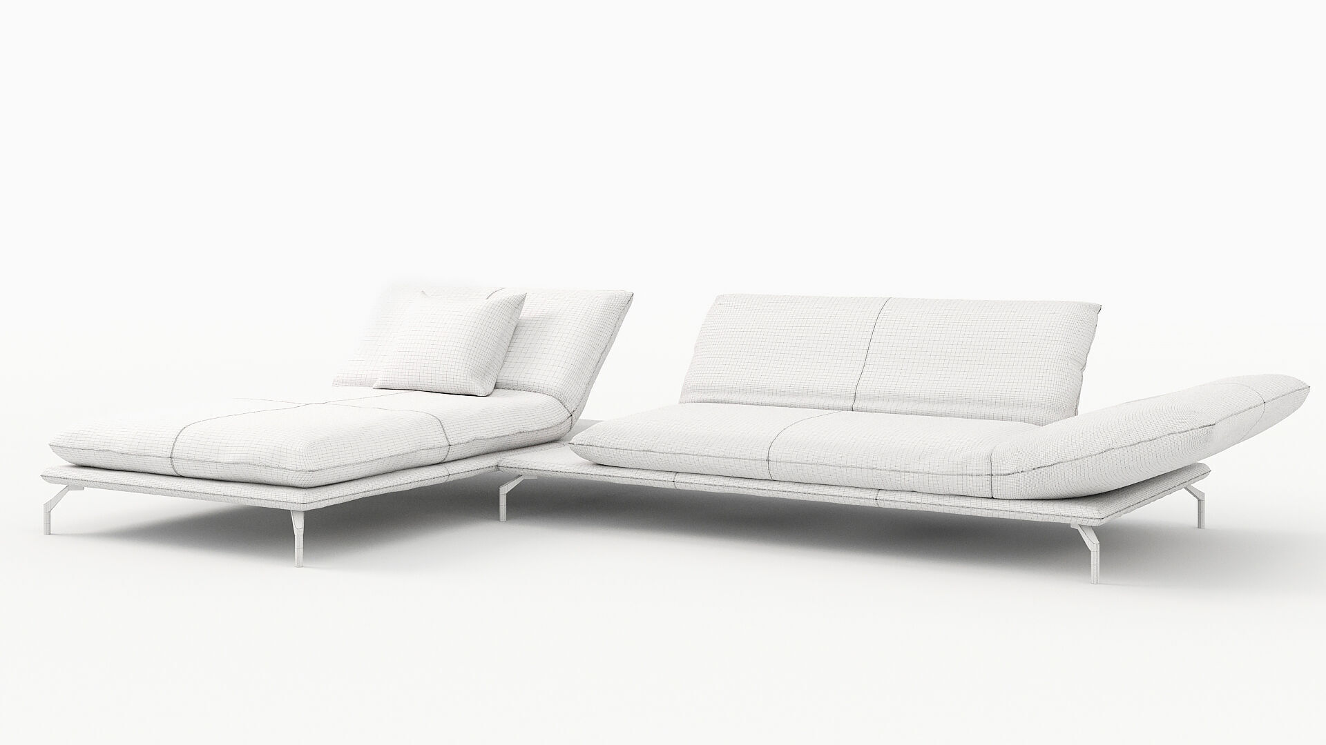 Caeser Sofa Bullfrog 3D model_6