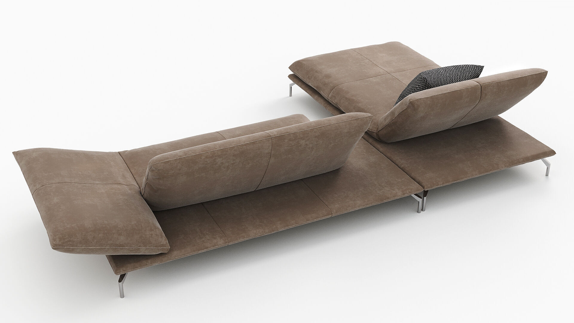 Caeser Sofa Bullfrog 3D model_5