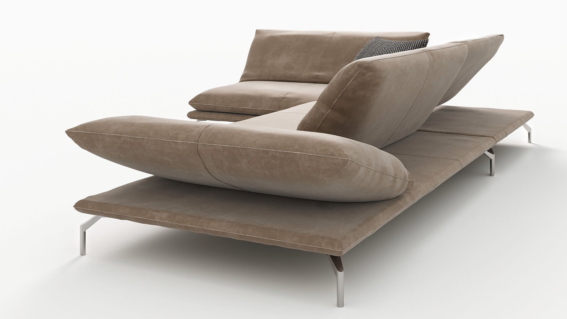 Caeser Sofa Bullfrog 3D model_2