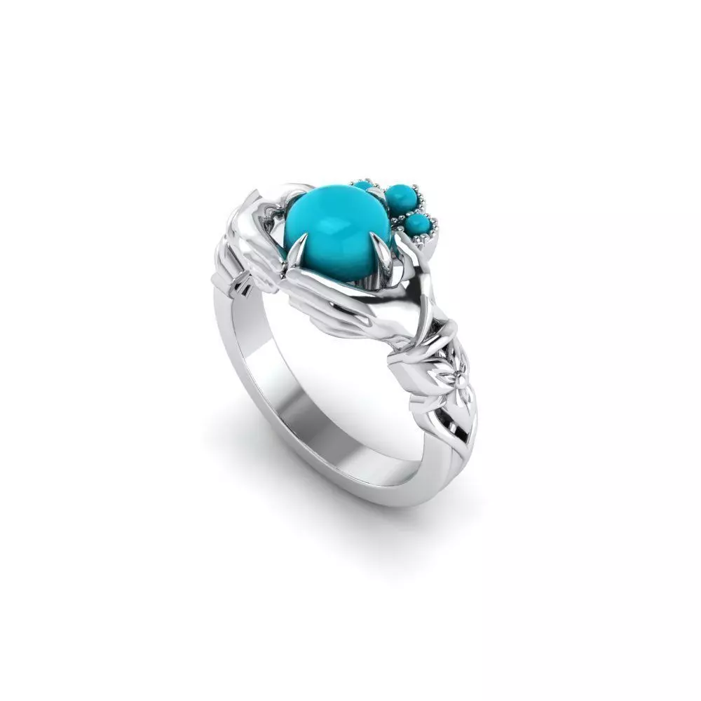 claddagh ring 7 3D print model