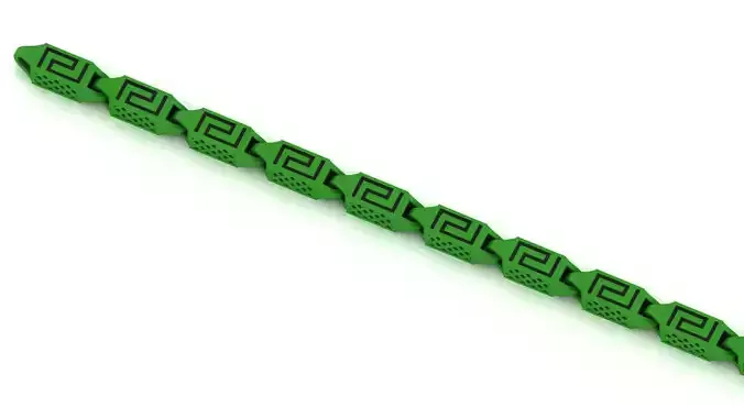 3MM Top Ready to Print 3D Chain for ALL Jewelry metals 3D print model