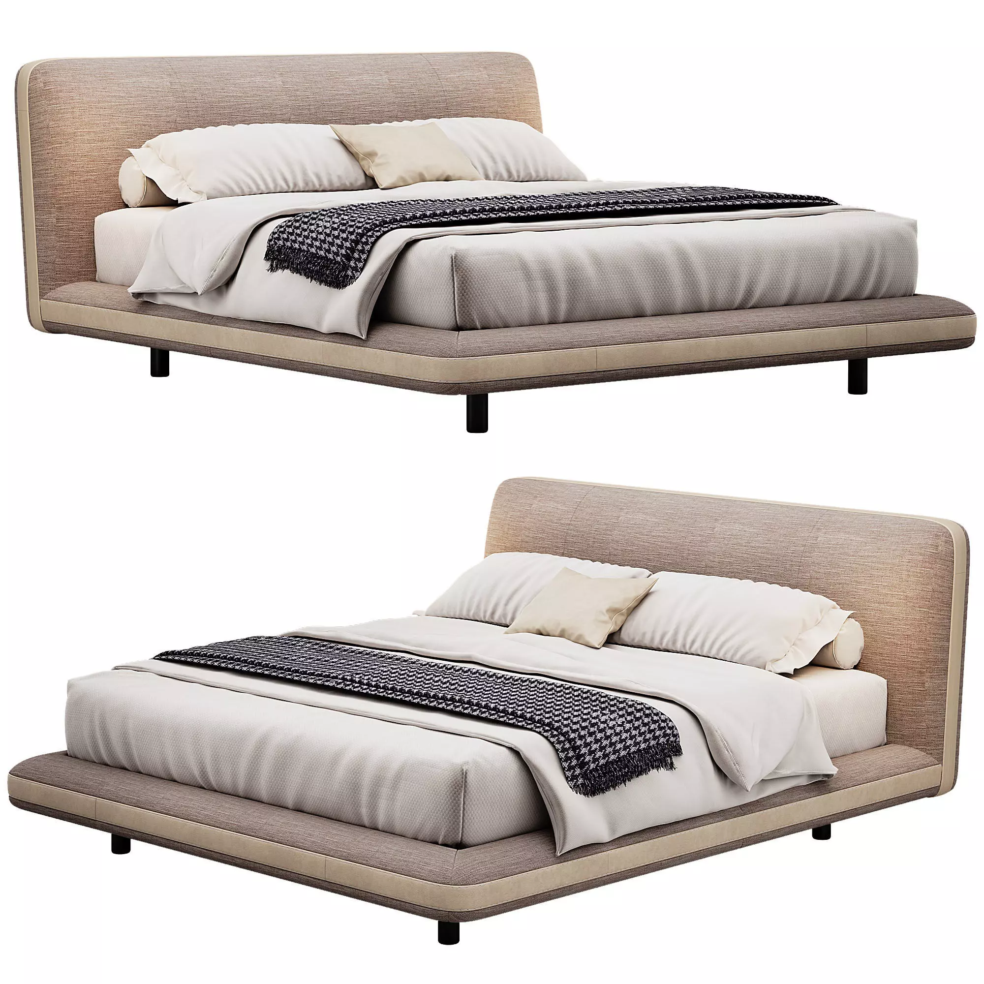 Avalon Bed by Ditreitalia 3D model
