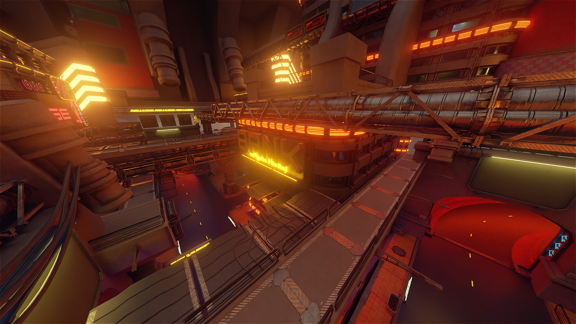 Cyberpunk New Energy Sci-Fi City 3D model_3