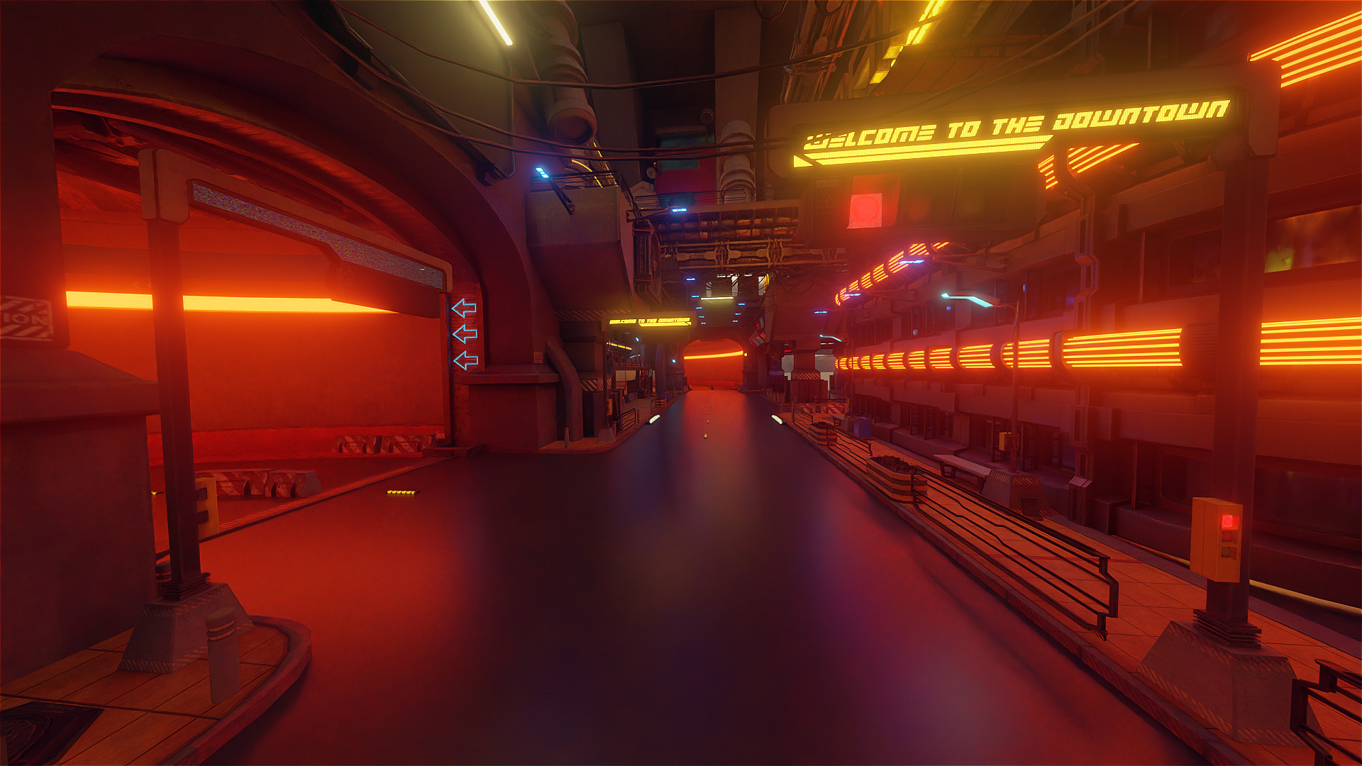 Cyberpunk New Energy Sci-Fi City 3D model_4