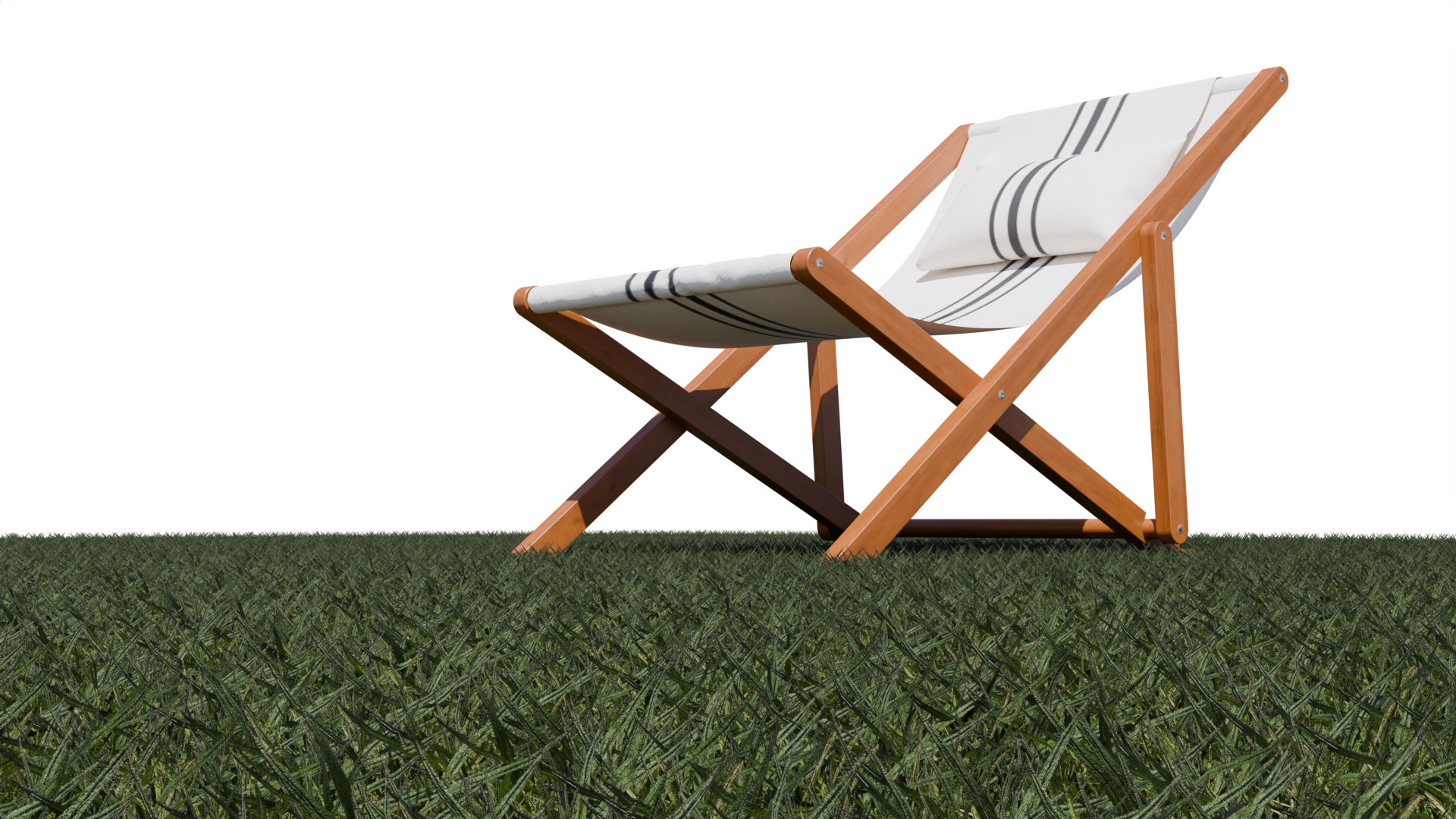 Grass Land 3D model_5