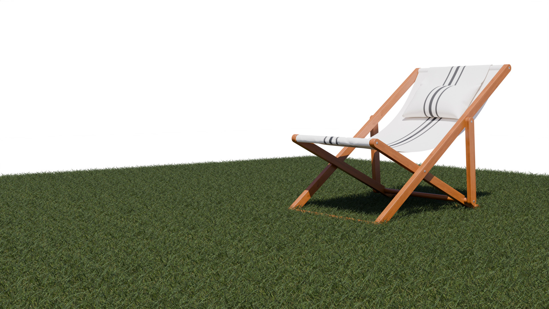 Grass Land 3D model_4