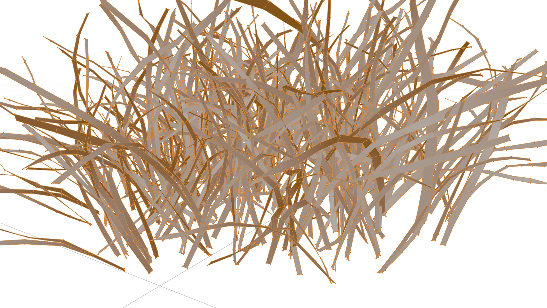 Grass Land 3D model_7