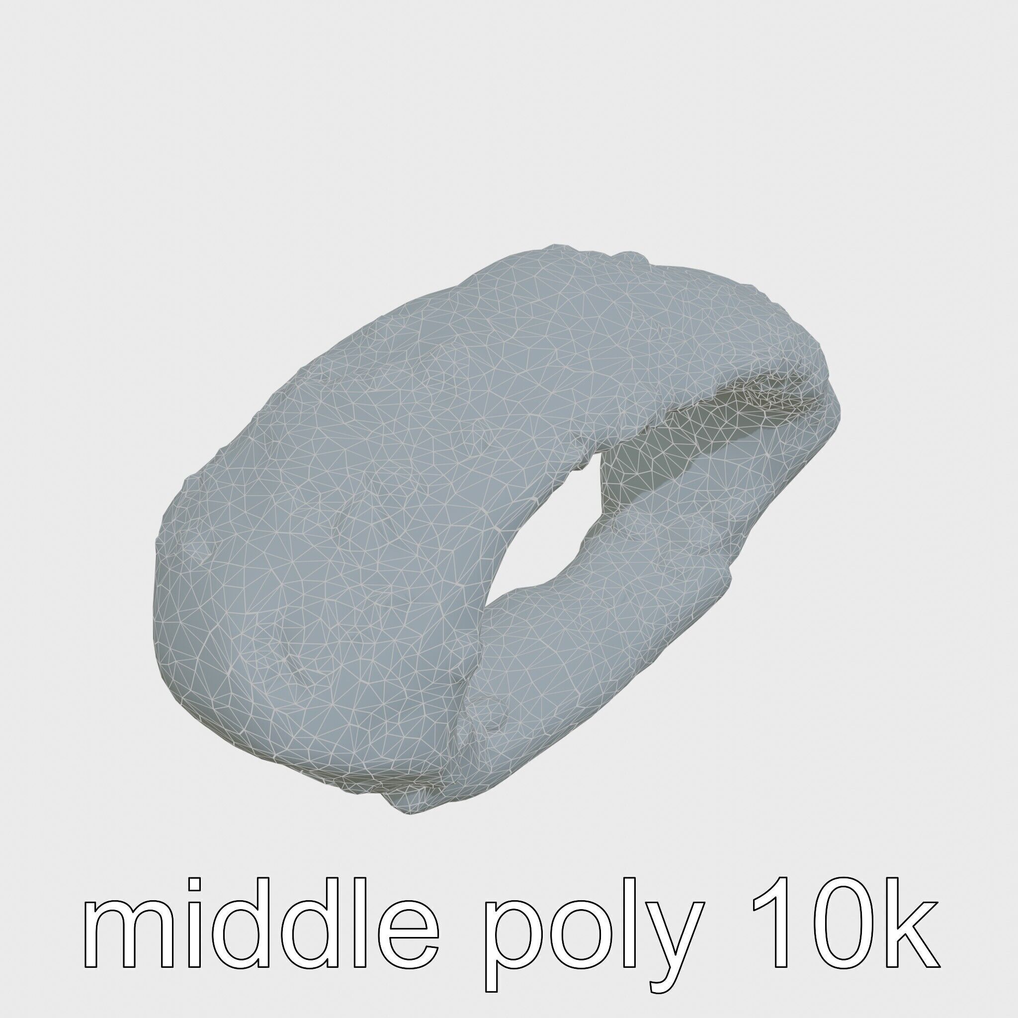 Moss-Covered Mystical Hollow Stone model pack Low-poly 3D model_32