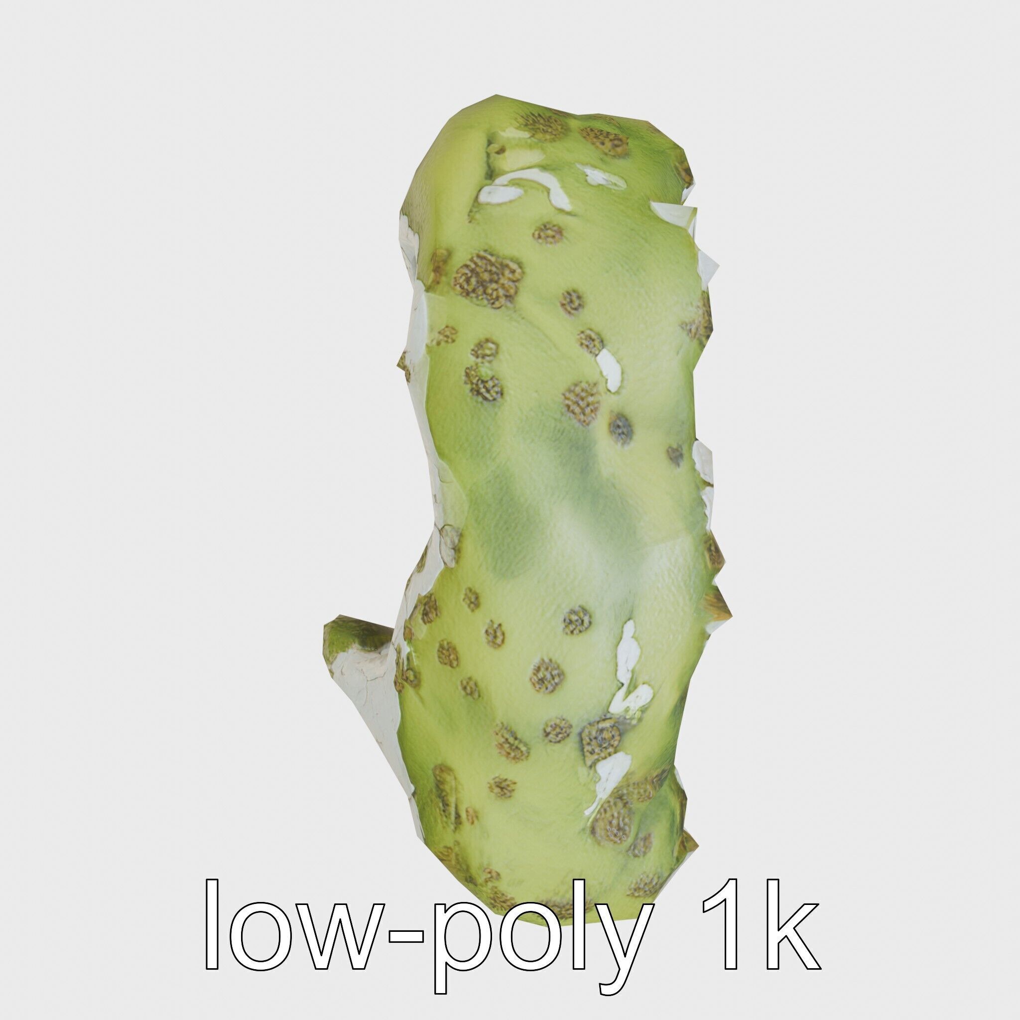 Moss-Covered Mystical Hollow Stone model pack Low-poly 3D model_17