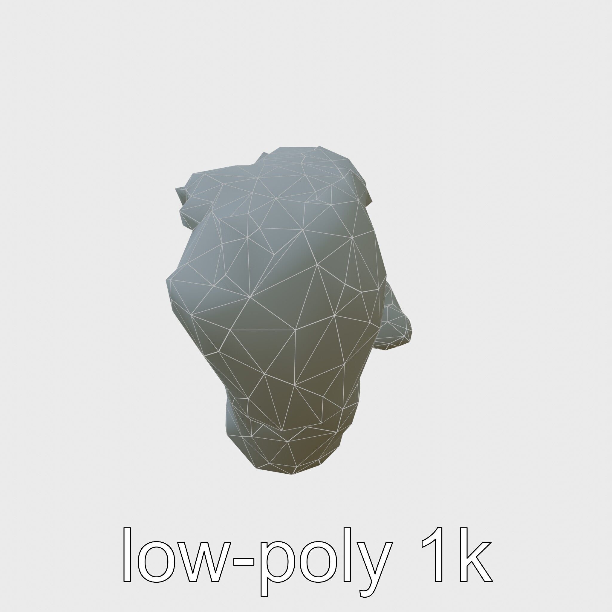 Moss-Covered Mystical Hollow Stone model pack Low-poly 3D model_10