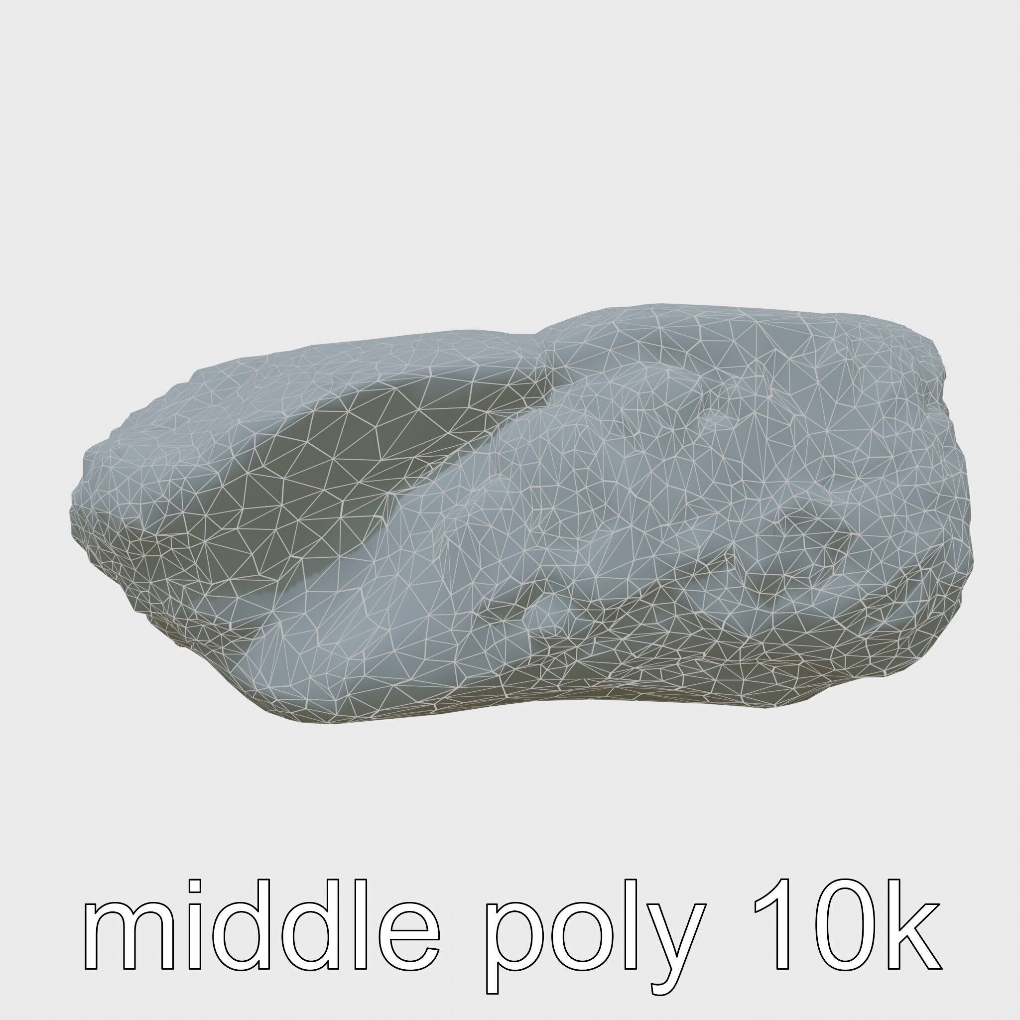 Moss-Covered Stone Forest Environment model pack Low-poly 3D model_14