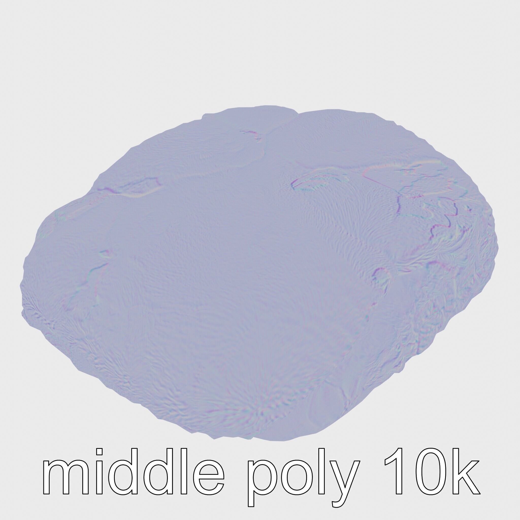 Moss-Covered Stone Forest Environment model pack Low-poly 3D model_17