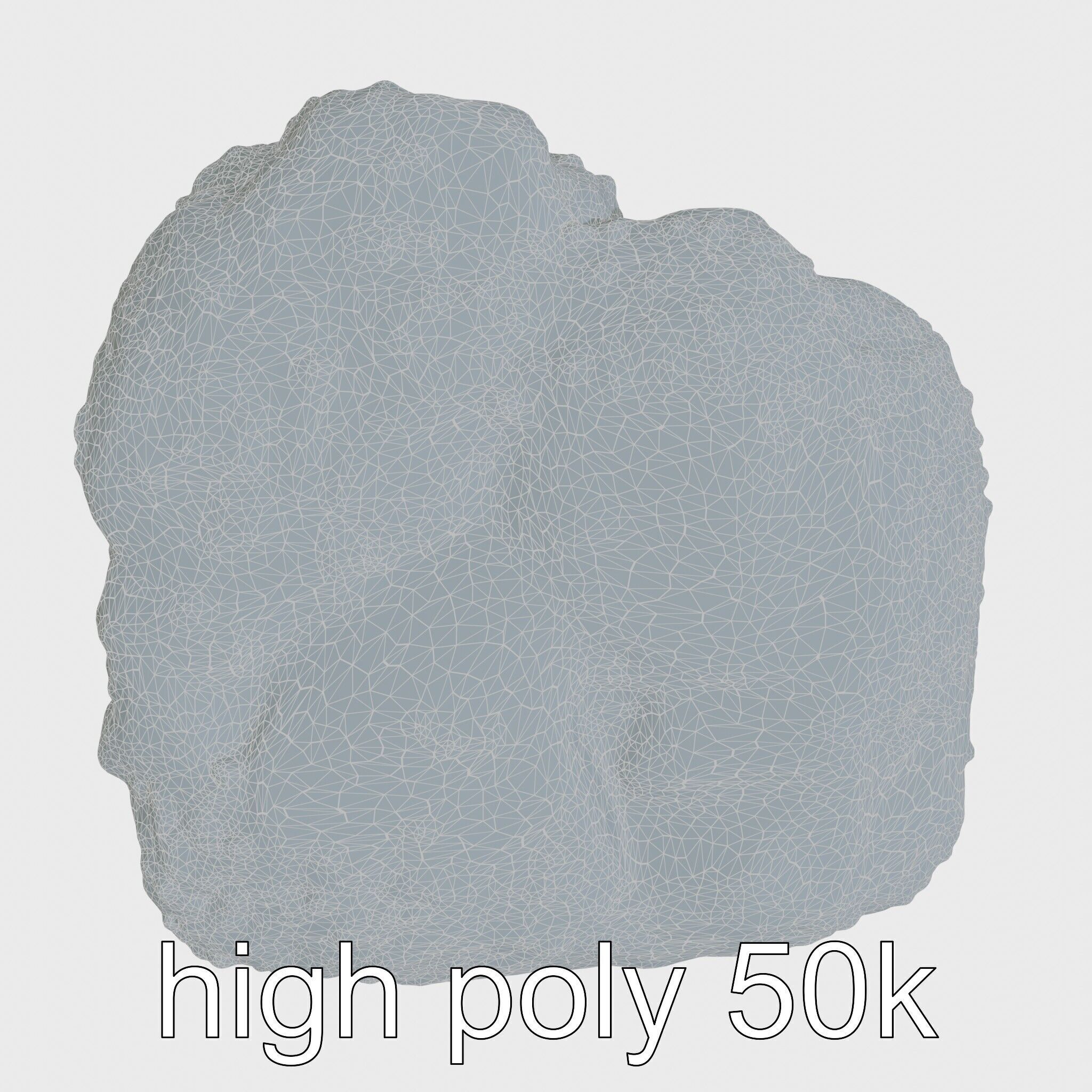 Moss-Covered Stone Forest Environment model pack Low-poly 3D model_23