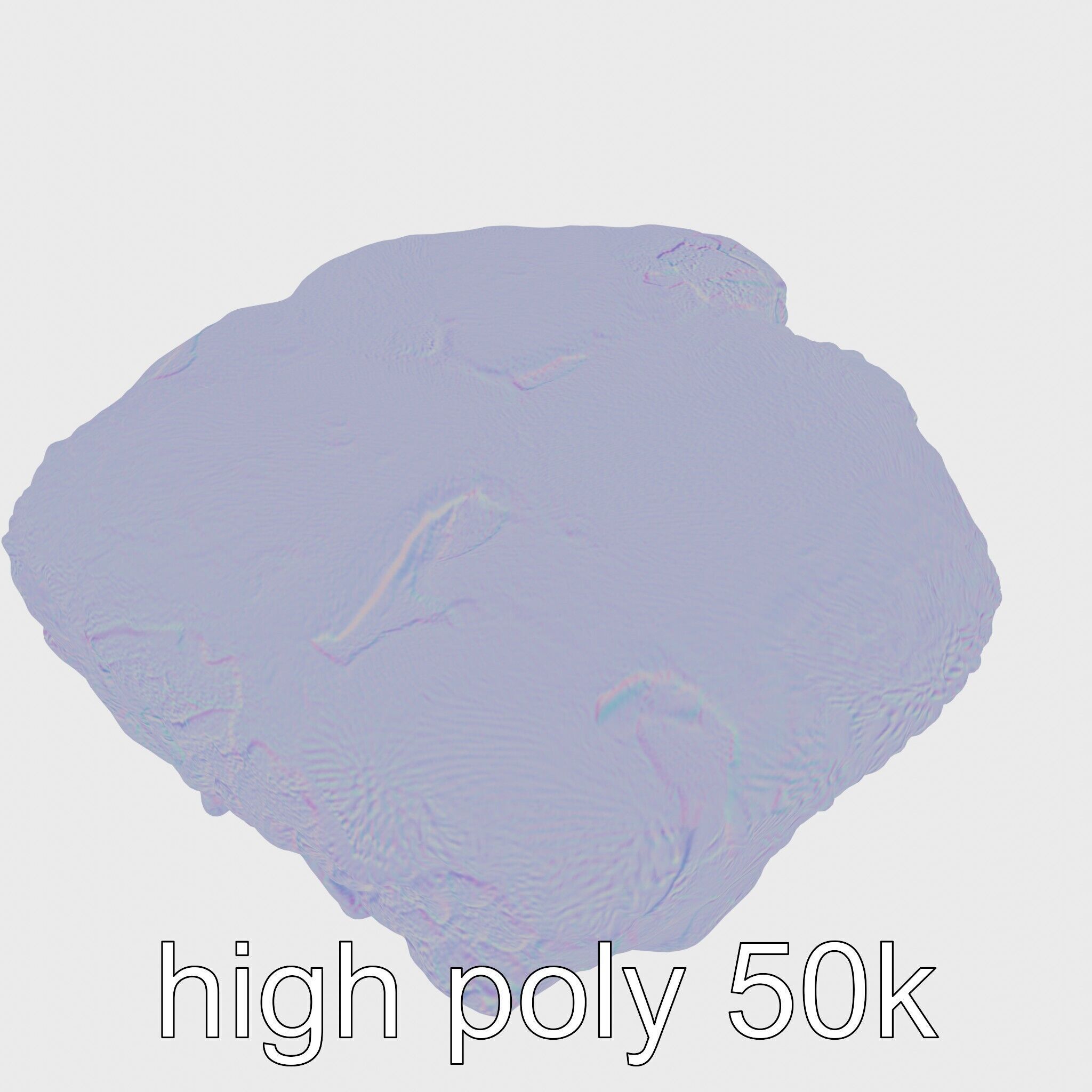 Moss-Covered Stone Forest Environment model pack Low-poly 3D model_30