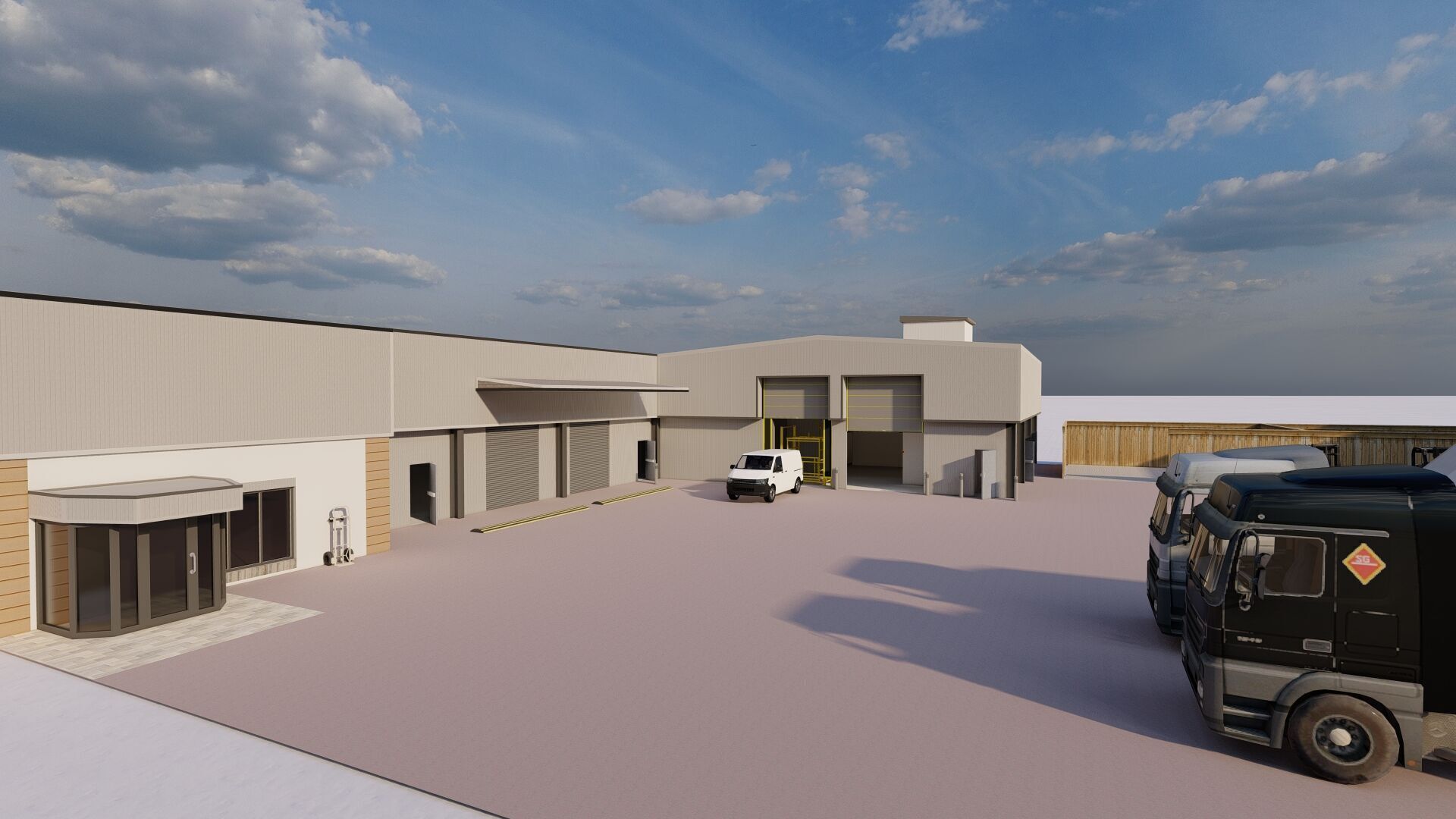 Warehouse-Warehouse Building 3D model_10