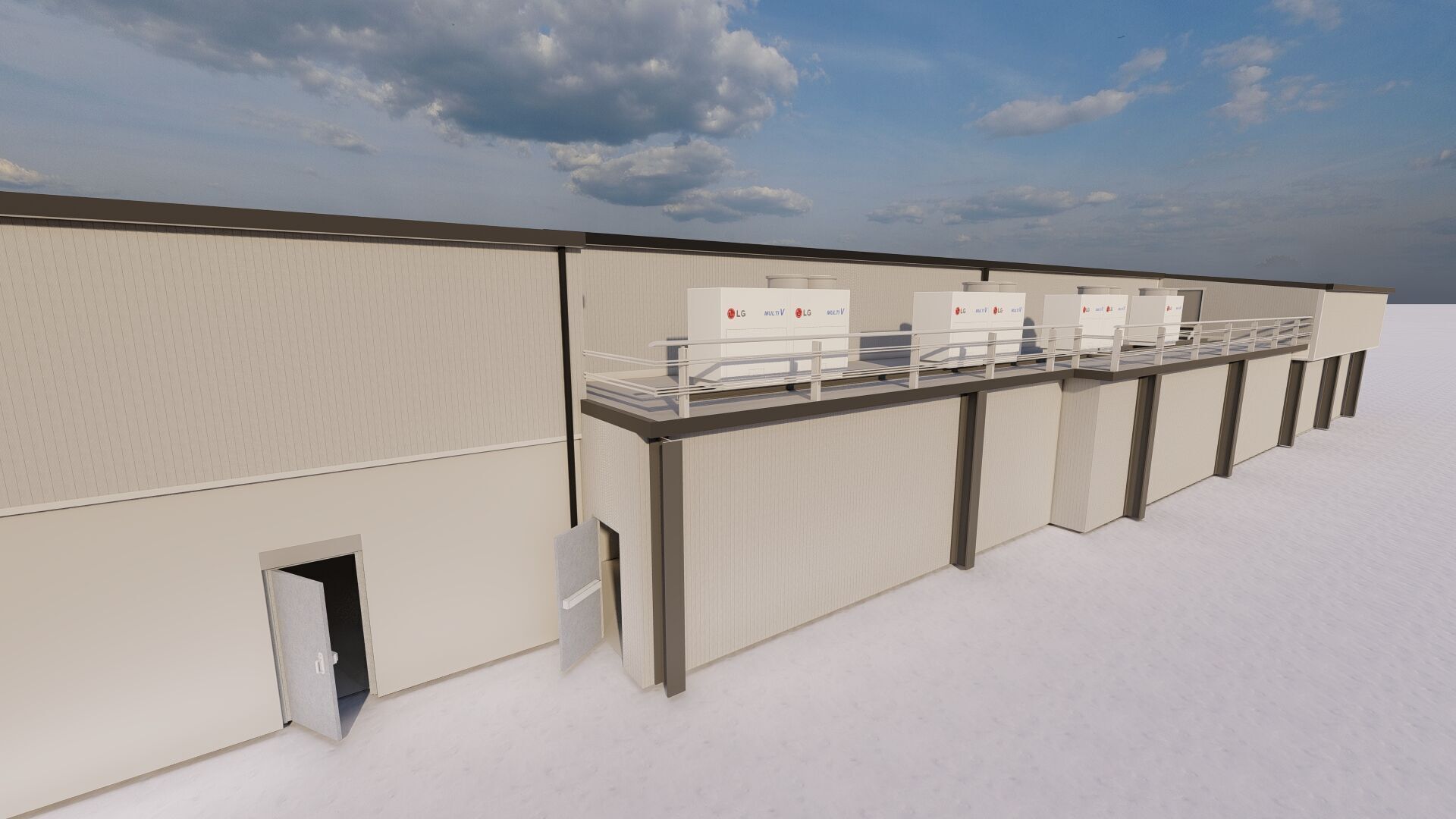 Warehouse-Warehouse Building 3D model_13