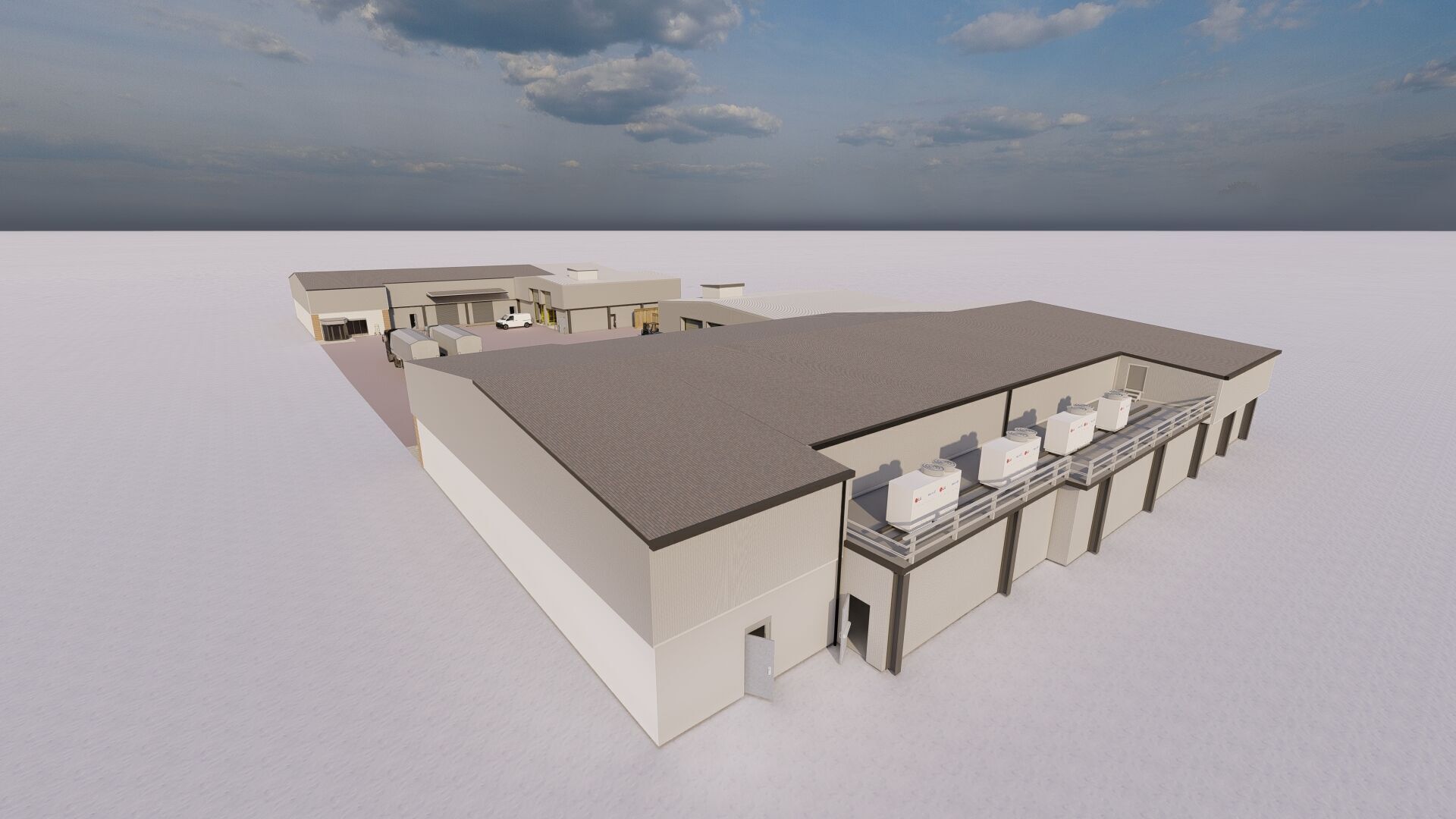 Warehouse-Warehouse Building 3D model_7