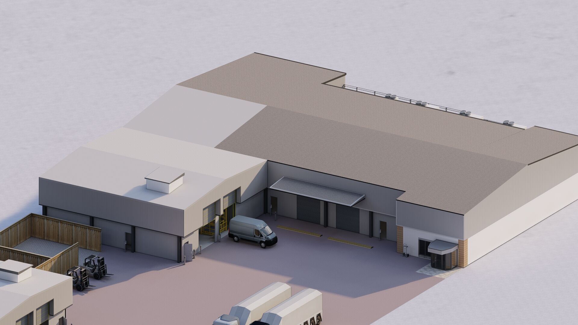 Warehouse-Warehouse Building 3D model_19