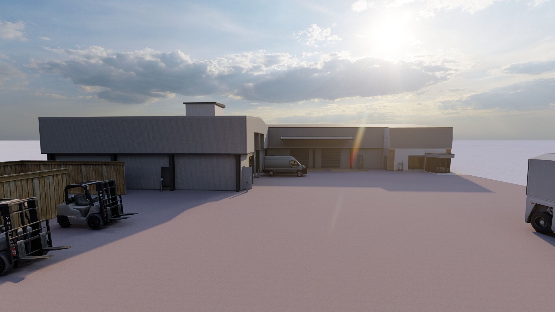 Warehouse-Warehouse Building 3D model_15