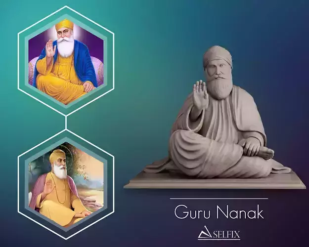 Guru Nanak Sculpture
