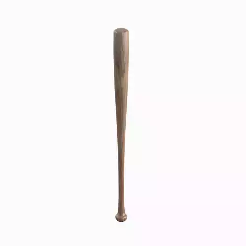 Baseball Bat 01 Low-poly 3D model Baseball Bat 01 Low-poly 3D model