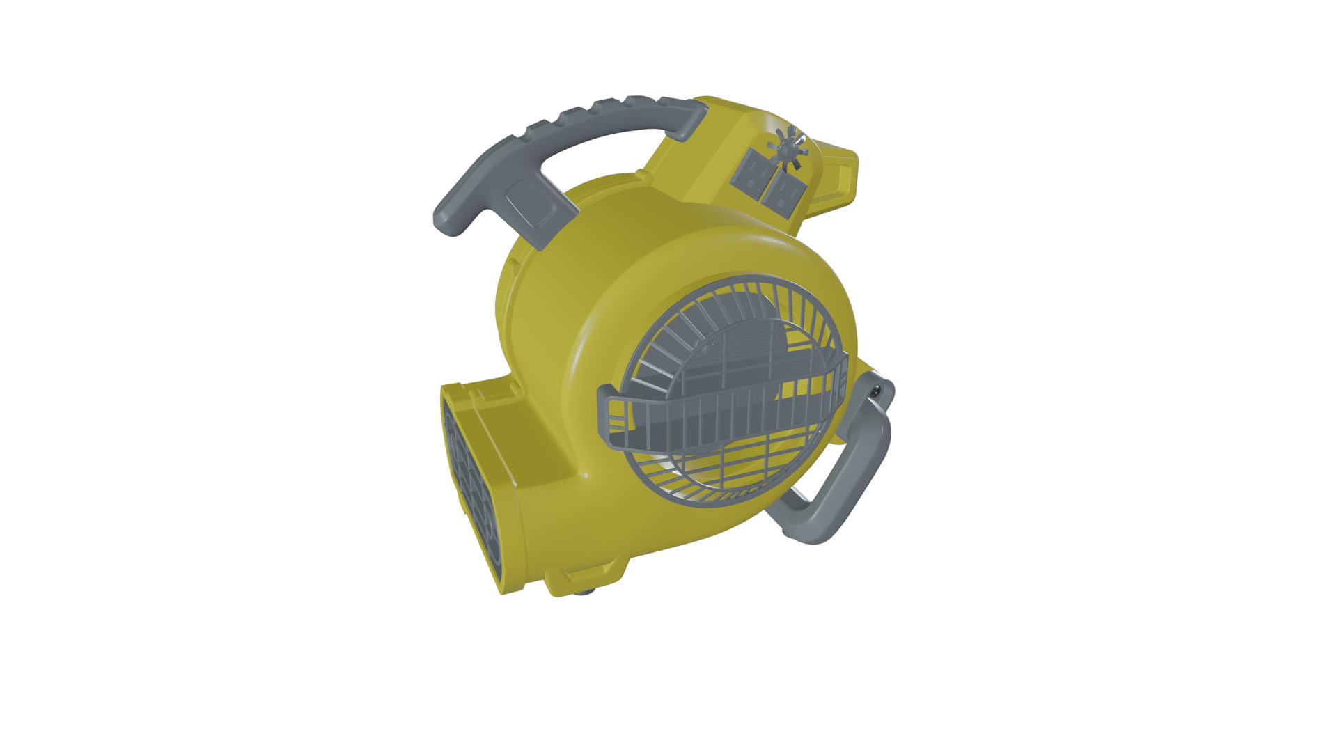 DeWalt DXAM2250 Fan 130W 236L 3D model_4
