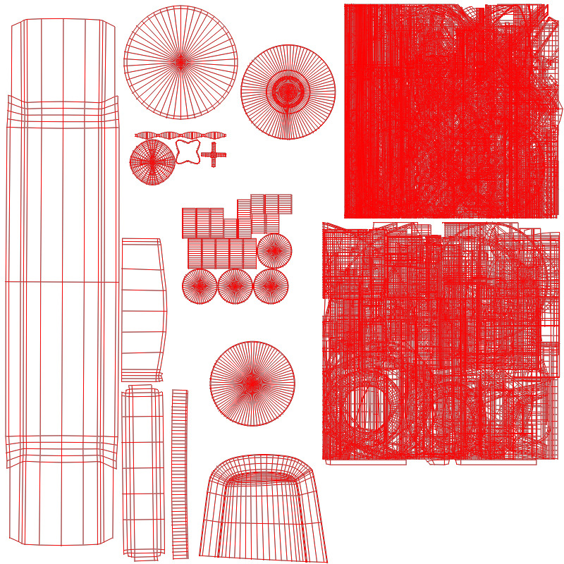 DeWalt DXAM2250 Fan 130W 236L 3D model_2