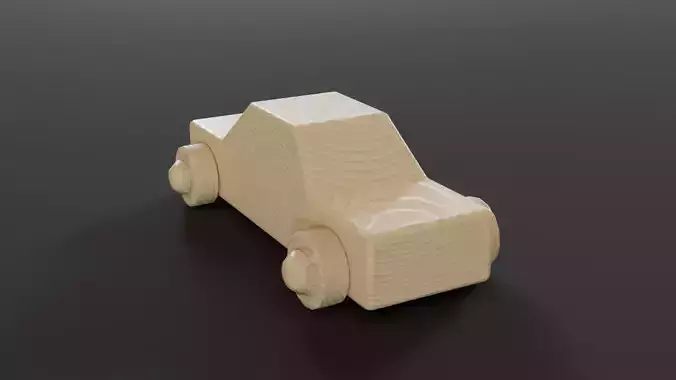 Wooden Toy Car