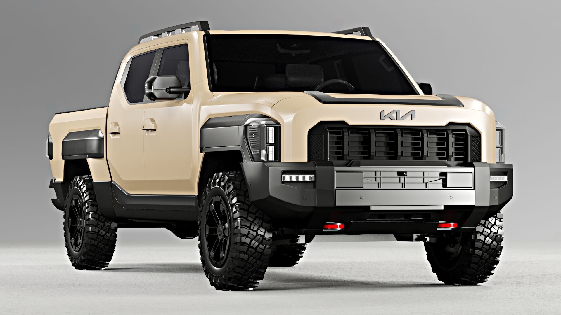 Kia Tasman Double Cab X-Pro 2025 3D model_4