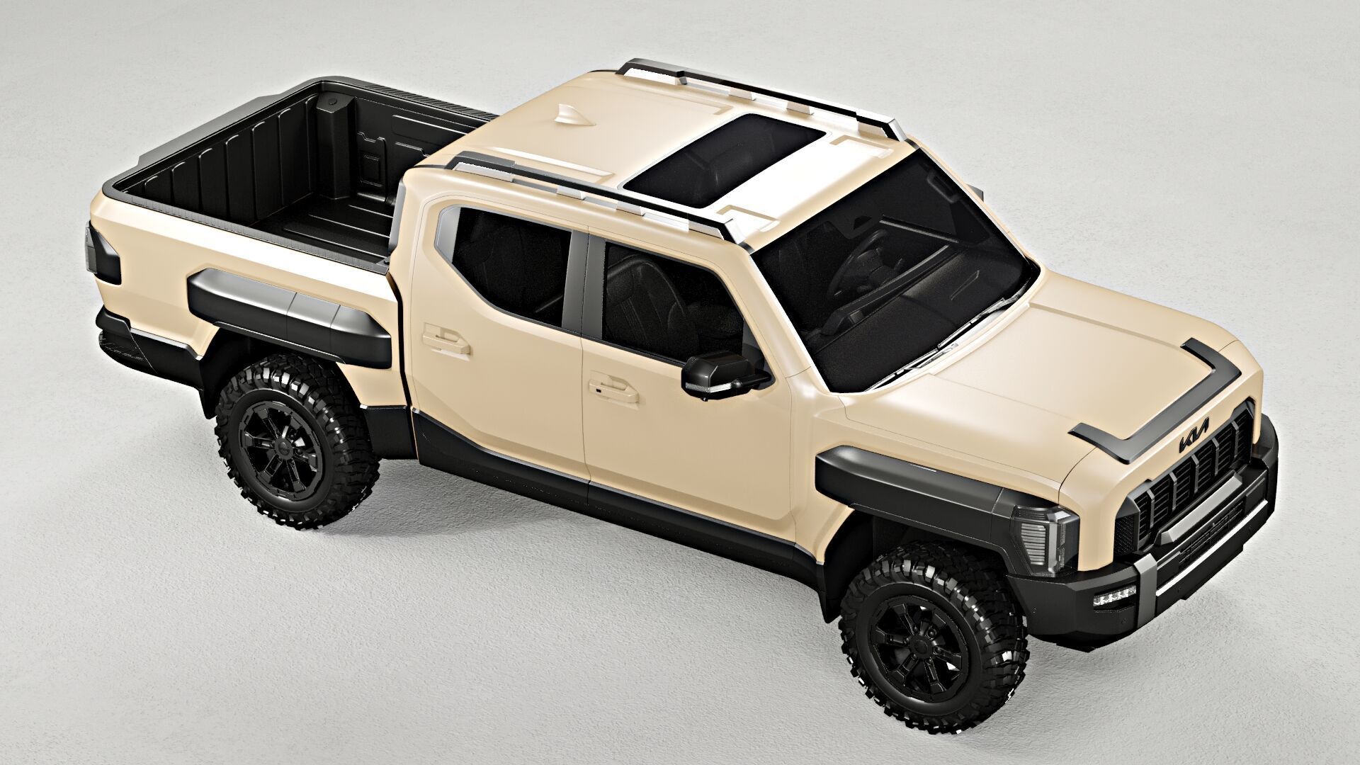 Kia Tasman Double Cab X-Pro 2025 3D model_3