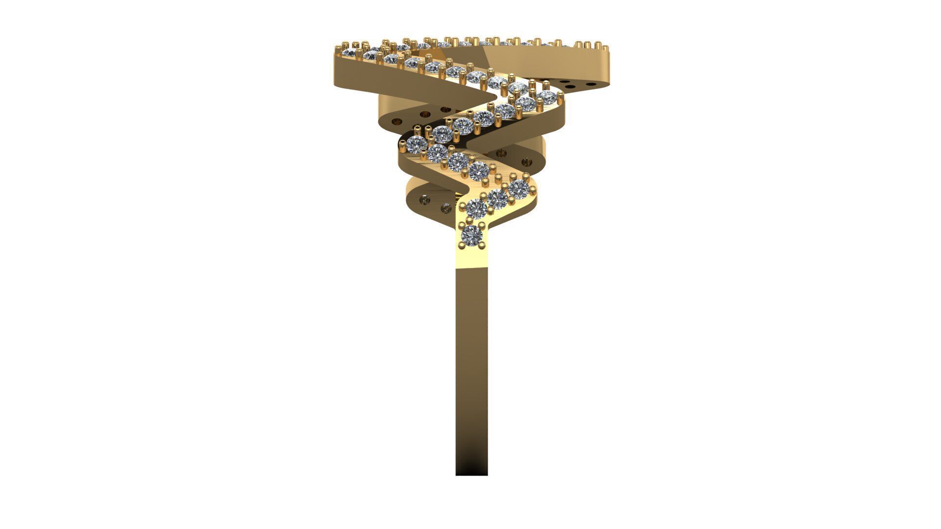 Ring17mm  3D print model_5